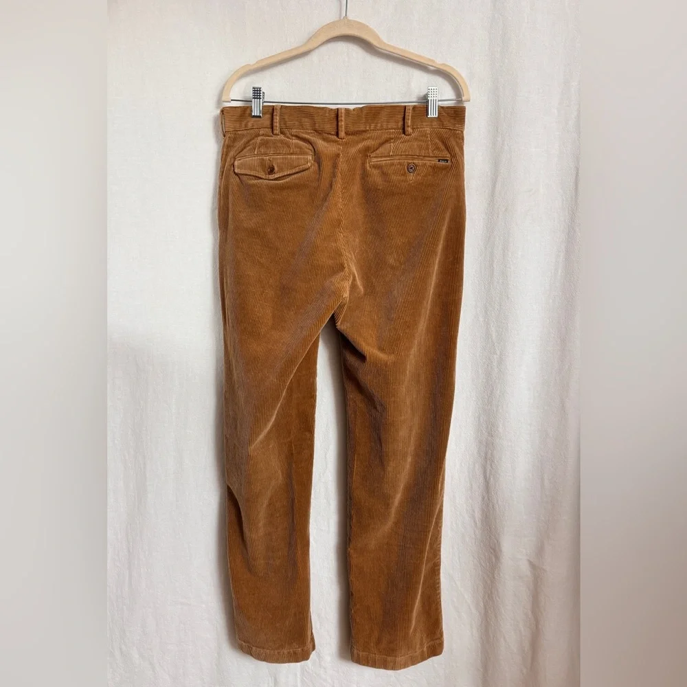 Polo Ralph Lauren Bedford Straight Fit Corduroy Pants in Golden Brown Size 32x30